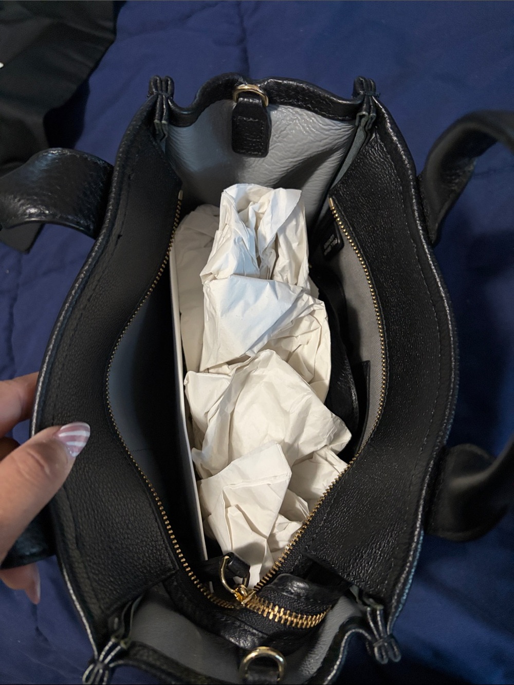 Marc Jacobs  The Tote Bag  Small  Leather Satchel - Picture 4 of 5